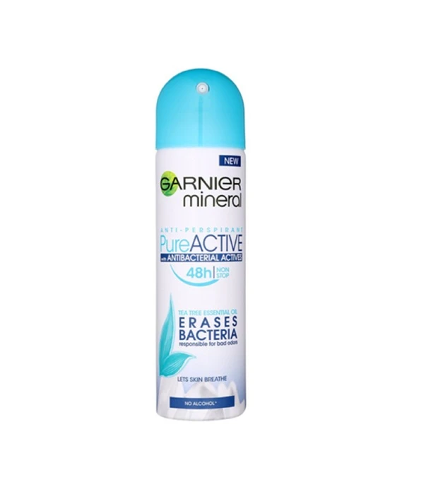 Antiperspirant Deo Garnier MINERAL PURE ACTIVE 150ml